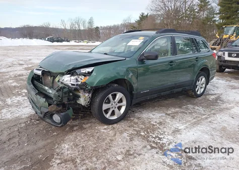 2014 Subaru Outback 2.5I z USA, uszkodzony, nr VIN 4S4BRBAC5E3264674